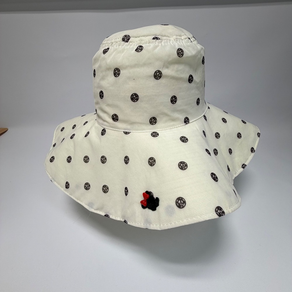 Disney Parks Minnie‎ Mouse Polka Dot Bucket Hat Cream Adult
